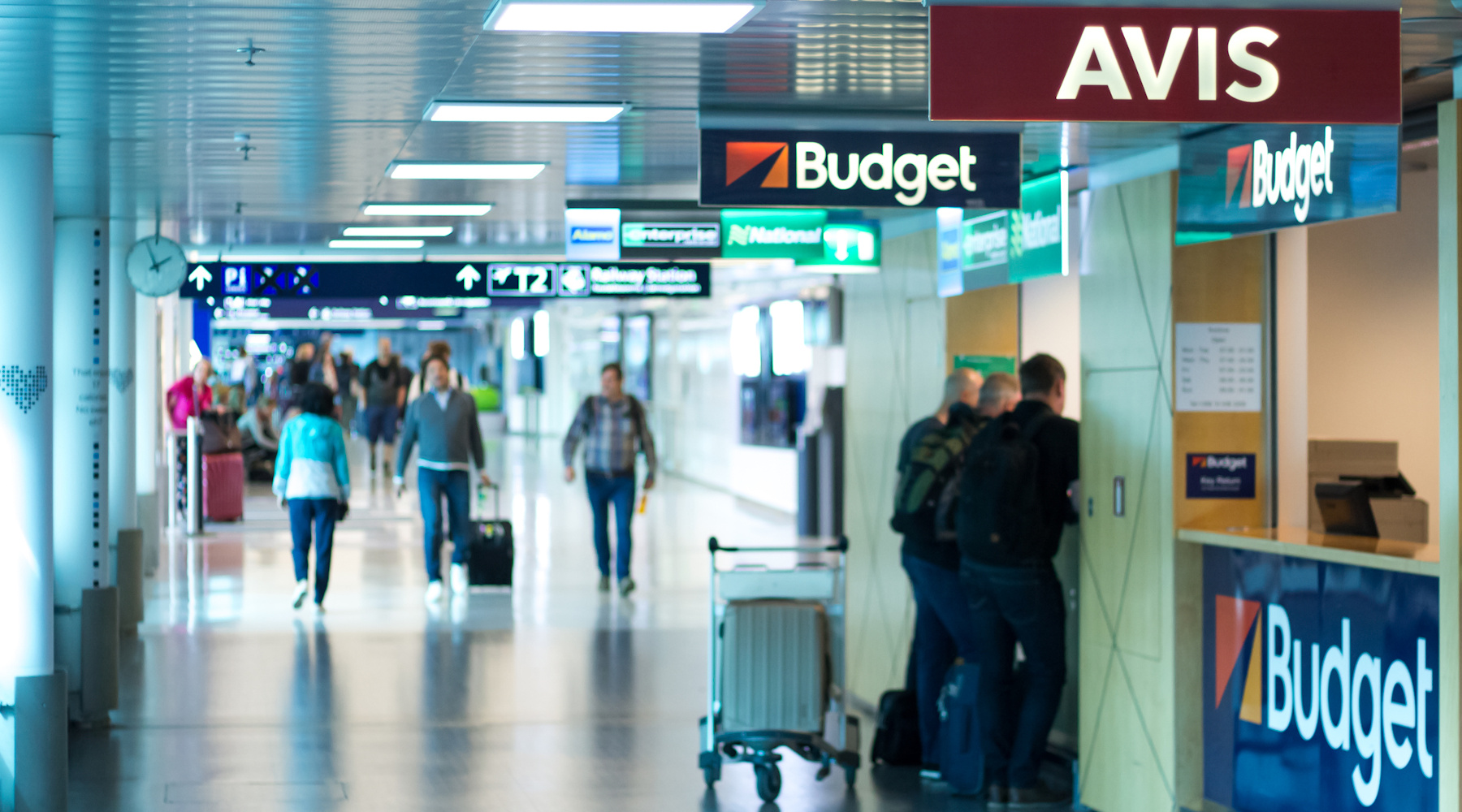 Car hire at the airport