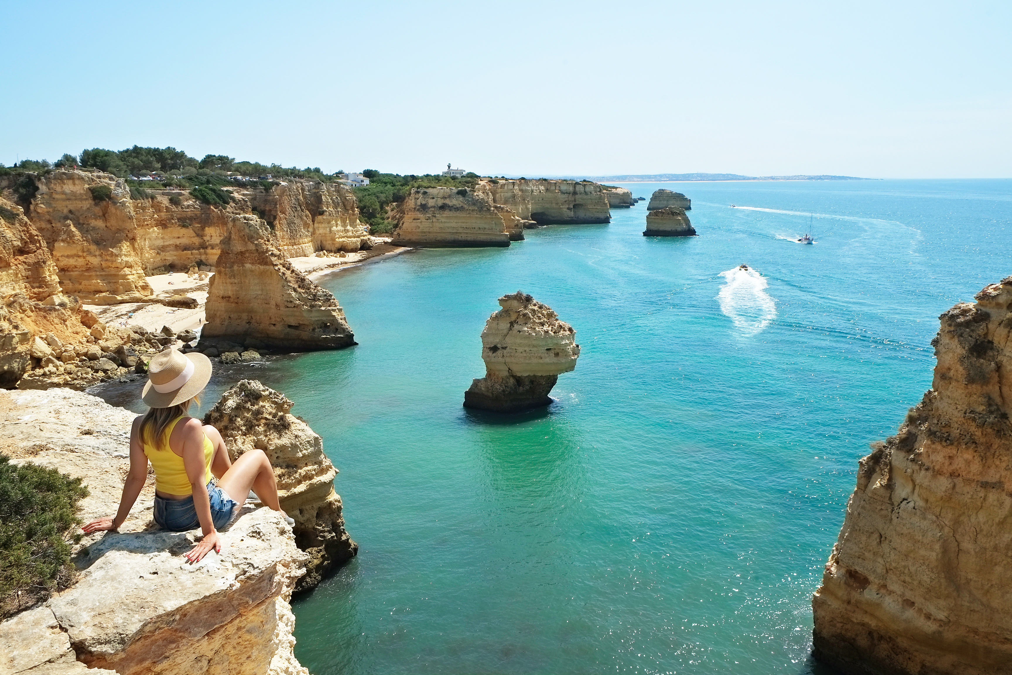 Holiday on the coast of portugal