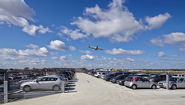 QR-Code Check-in bei Easy Airport Parking